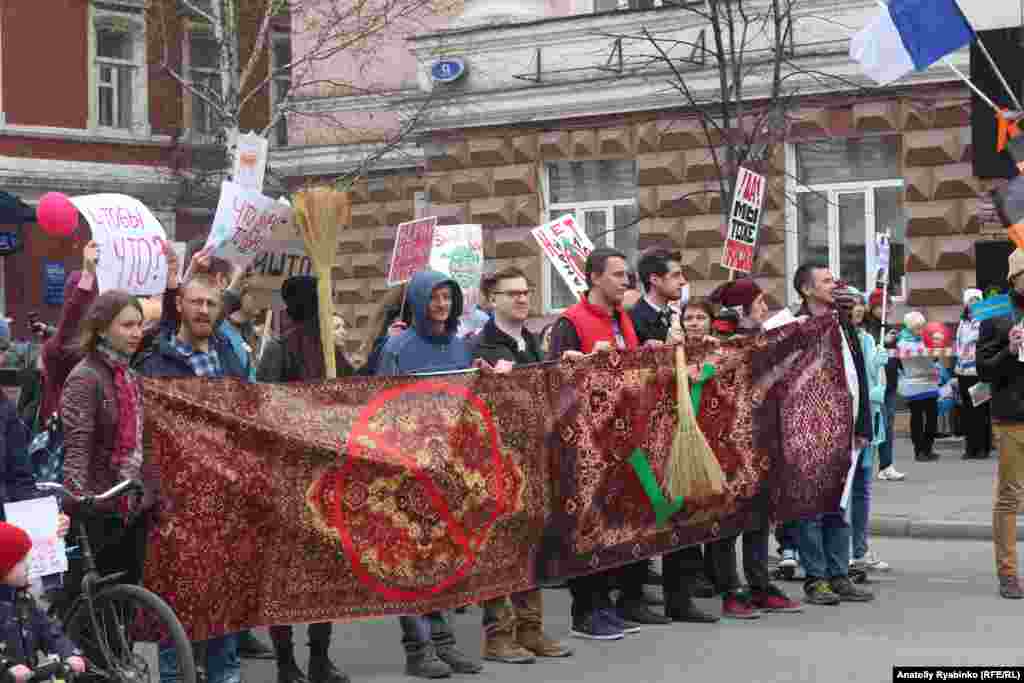 &quot;Монстрация&quot; в Красноярске&nbsp;