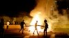 ISRAEL - Israeli members of the Ethiopian community block a road in the coastal city of Netanya on July 02, 2019, to protest the killing of Solomon Tekah, a young man of Ethiopian origin who was killed by an off-duty police officer